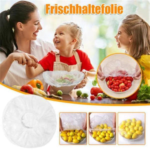 100 Stück/200 Stück Einziehbarer Frischhaltebeutel
