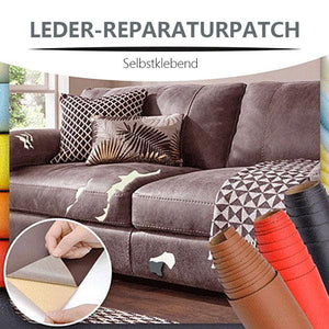 Selbstklebender Patch zur Lederreparatur