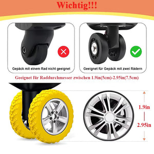 Gepäckradschutz