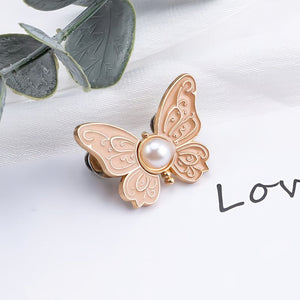 ✨4er-Pack abnehmbare Schmetterlingsknöpfe🦋