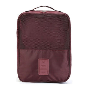 Doppellagige Reiseschuhtasche