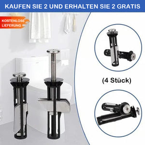Hochleistungs-Schraubensatz für Toilettensitze