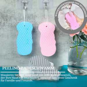 Ultraweicher Peeling-Badeschwamm