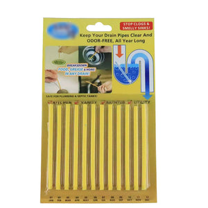 Deodorant für Abflussreinigungsstange Abwasser Reinigungsmittel-Magic Sticks