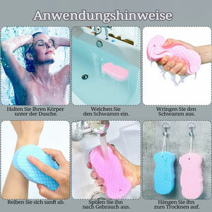 Ultraweicher Peeling-Badeschwamm