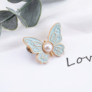 ✨4er-Pack abnehmbare Schmetterlingsknöpfe🦋