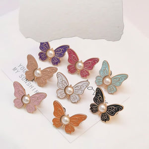 ✨4er-Pack abnehmbare Schmetterlingsknöpfe🦋