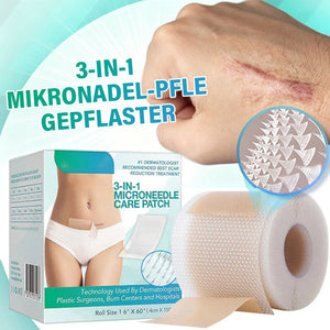 3-in-1-Hautpflaster zur Narbenverblassung