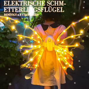 Elektrische Fee Schmetterlingsflügel mit LED Lichtern