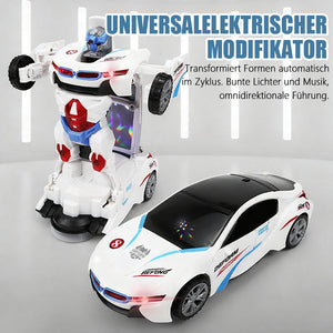 Automatisch verwandelndes Roboterautospielzeug
