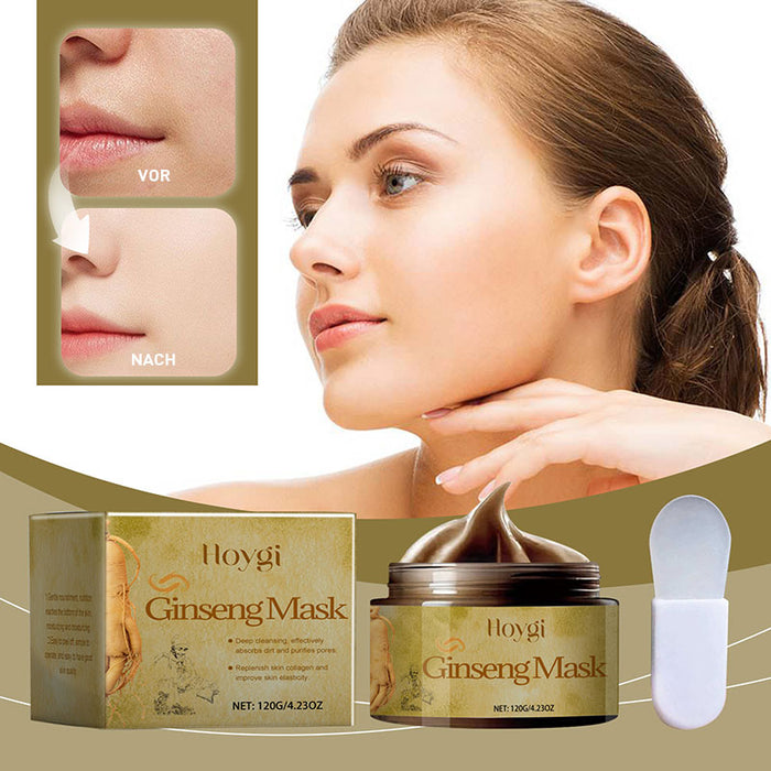 Ginseng-Peelingmaske