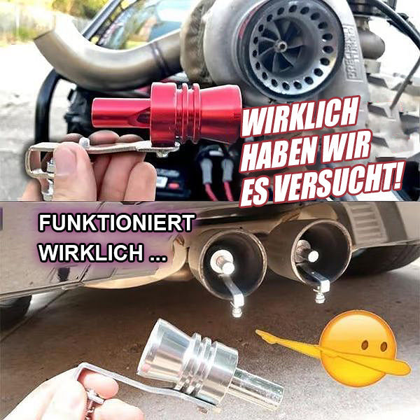 💕 Extra großes Growler-Auspuffrohr (Autos und Motorräder)