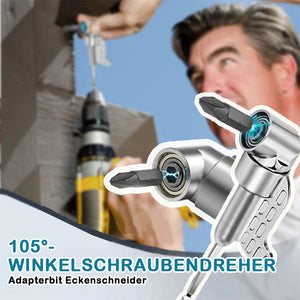 105° Winkelschrauber-Adapter, Bohrer, Winkelschneider