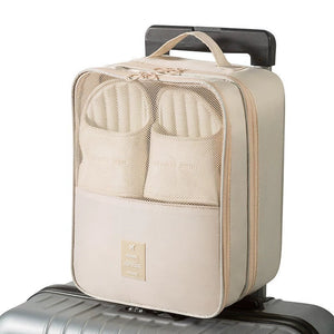 Doppellagige Reiseschuhtasche