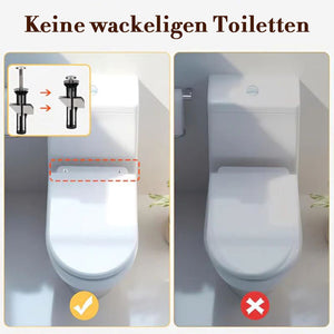 Hochleistungs-Schraubensatz für Toilettensitze