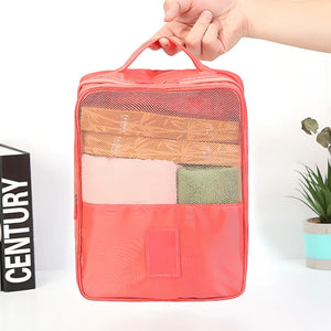 Doppellagige Reiseschuhtasche
