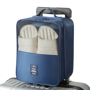 Doppellagige Reiseschuhtasche