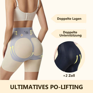 Bauchkontroll-Shorts mit hoher Taille