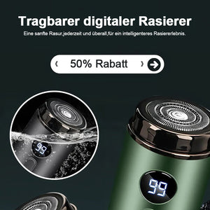 Tragbarer wiederaufladbarer Rasierer