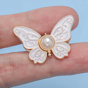 ✨4er-Pack abnehmbare Schmetterlingsknöpfe🦋