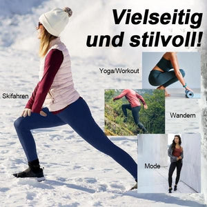 Winterleggings aus Thermostoff