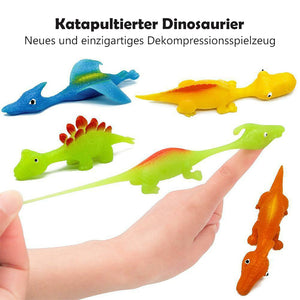 Dinosaurier-Fingerspielzeug Schleuder (5 Stück)