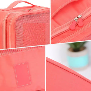 Doppellagige Reiseschuhtasche