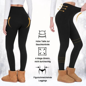 Winterleggings aus Thermostoff