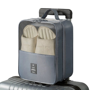 Doppellagige Reiseschuhtasche