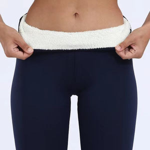 Winterleggings aus Thermostoff