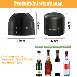 🍾Vakuum-Flaschenverschluss für Rotwein