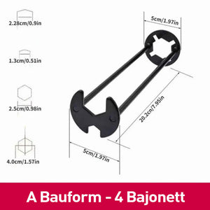 Multifunktionaler Spülbeckenschlüssel