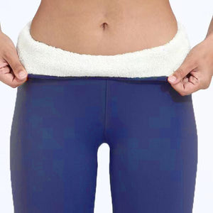 Winterleggings aus Thermostoff