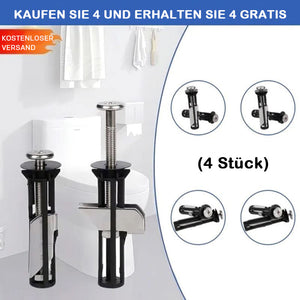 Hochleistungs-Schraubensatz für Toilettensitze
