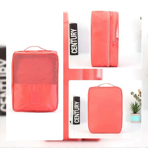 Doppellagige Reiseschuhtasche