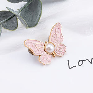 ✨4er-Pack abnehmbare Schmetterlingsknöpfe🦋