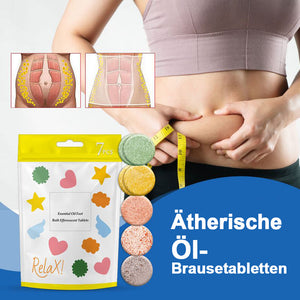 Fußbad-Brausetabletten mit ätherischen Ölen