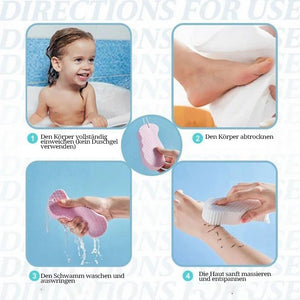 Ultraweicher Peeling-Badeschwamm