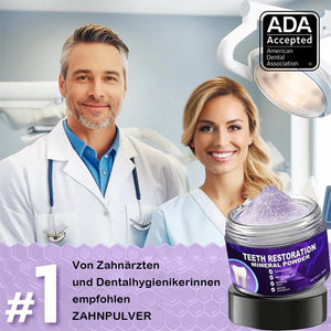 Mineralpulver zur Zahnrestauration