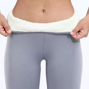 Winterleggings aus Thermostoff
