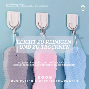 Ultraweicher Peeling-Badeschwamm