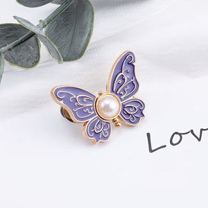 ✨4er-Pack abnehmbare Schmetterlingsknöpfe🦋
