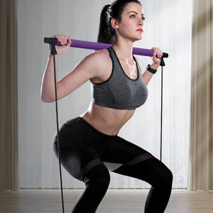 Tragbares Pilates Bar Kit