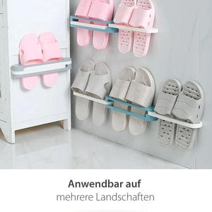 Wandhangende Klappschuhgestell