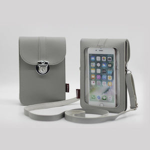 Transparente Touchscreen-Handytasche