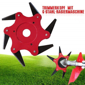 Universal 6-Messer-Trimmerkopf