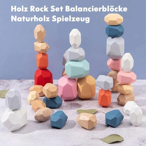 Holz Rock Set Balancierblöcke