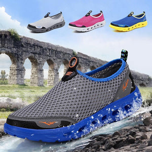 Freizeitschuhe Sommer schuhe Atmungsaktive Mesh Sportschuhe