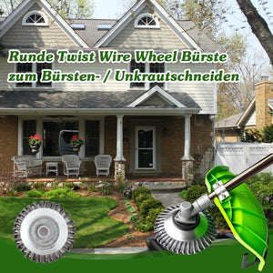 Runde Twist Wire Wheel Bürste zum Bürsten