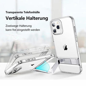 Vertikale transparente Telefonhülle für Ständer